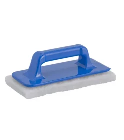 123 Scrubby houder + pad wit