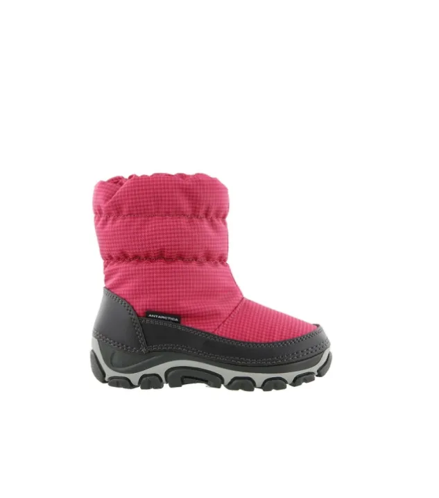 Antartica Snowboot met rits rubberzool JR