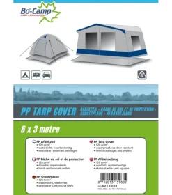 Bo-Camp Afdekzeil PP 6x3 meter
