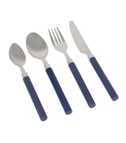 Bo-Camp Bestekset in box 4-dlg 1-p. navy
