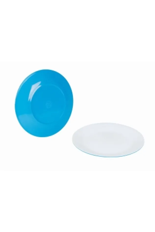 Bo-Camp Servies Patom m. zwart 16dlg