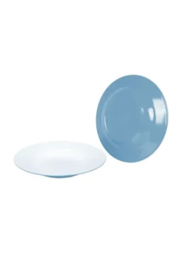 Bo-Camp Servies Patom m. zwart 16dlg