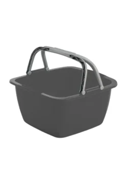 Bo-Camp Wasbak Camping vierkant 18,5ltr bla