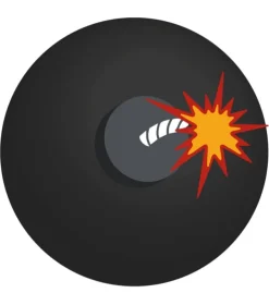 Brabo BB3085 Brabo Emojies Balls Black Blister