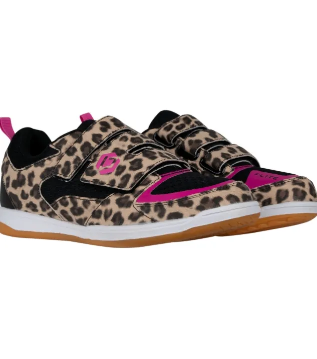Brabo BF1022B Indoor Shoe Velcro Leopard