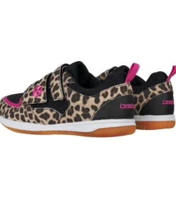 Brabo BF1022B Indoor Shoe Velcro Leopard