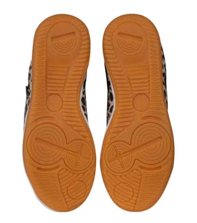 Brabo BF1022B Indoor Shoe Velcro Leopard
