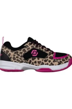 Brabo BF1022B Indoor Shoe Velcro Leopard