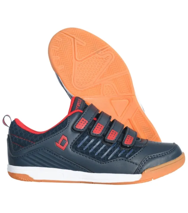 Brabo BF1020F Brabo Shoe Velcro Indoor Navy/Rd