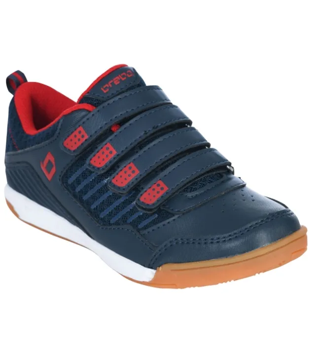 Brabo BF1020F Brabo Shoe Velcro Indoor Navy/Rd