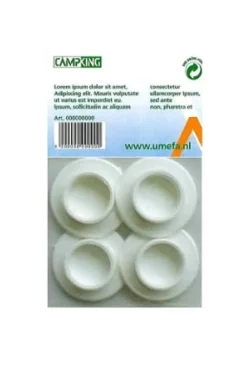 Campking Regenkapje tbv stok 4 stuks 50mm