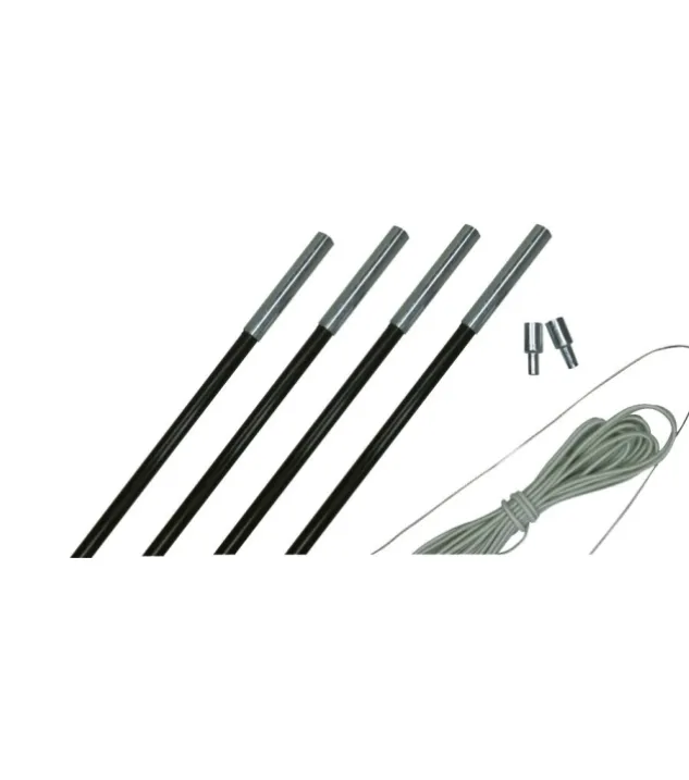 Eurotrail Fiberglas stokset 550-600cm 9,5