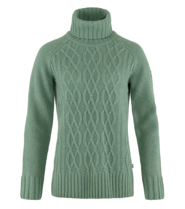 Fjällräven Ovik Cable Knit Roller Neck W