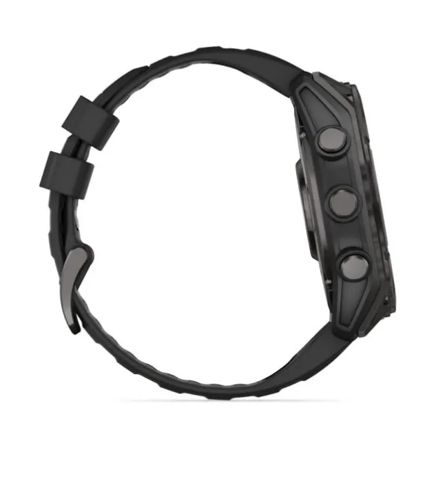 Garmin fenix 8 51 mm, AMOLED Sapphire Carbon grey DLC-ti