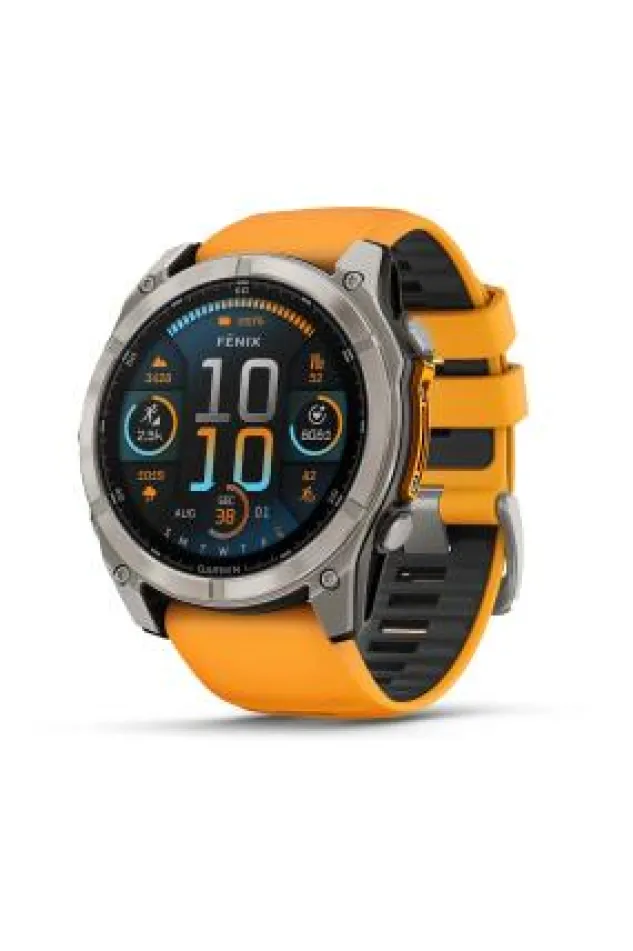 Garmin fenix 8 51 mm, AMOLED Sapphire Carbon grey DLC-ti
