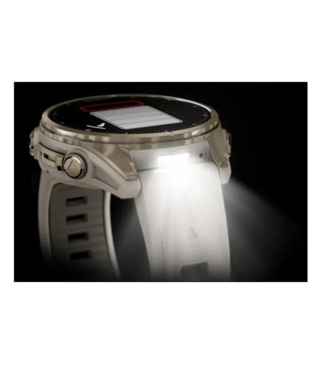 Garmin fenix 8 43 mm, AMOLED Sapphire Soft Gold titaniu
