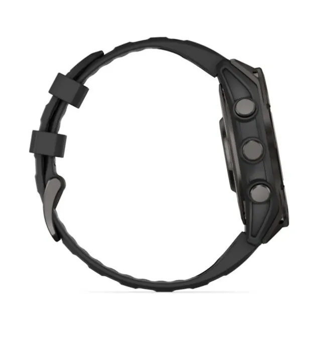 Garmin fenix 8 47 mm, AMOLED Sapphire Carbon grey DLC-ti