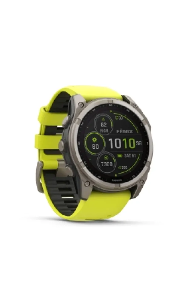 Garmin fenix 8 47 mm, Solar, Sapphire titanium