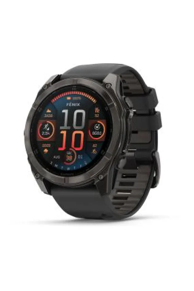 Garmin fenix 8 47 mm, Solar, Sapphire titanium