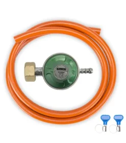 Gimeg BBQ set propaanfles 30mbar +1,5m