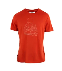 Icebreaker M Mer 150 Tech Lite III SS Tee Sunset Ca