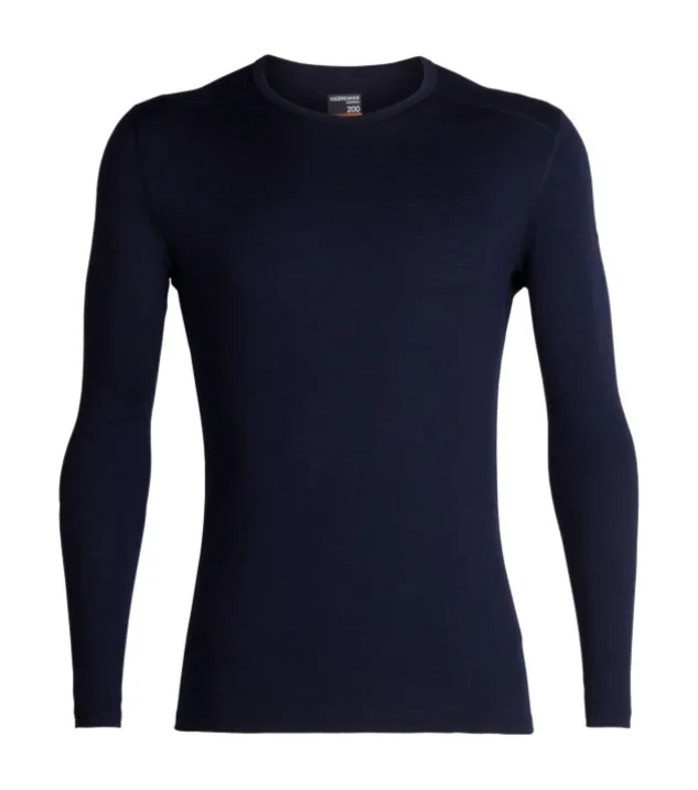 Icebreaker Mens 200 Oasis LS Crewe