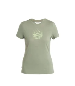 Icebreaker W Mer 150 Tech Lite III SS Tee Camp Circ