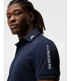 J. lindeberg Tour Tech Reg Fit Golf Polo