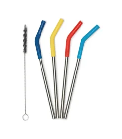 Klean Kanteen Rietjes RVS 4 Pack - 8mm