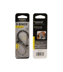 Nite Ize S-Biner #4 Slidelock Stainless