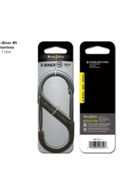 Nite Ize S-Biner #3 Slidelock Stainless