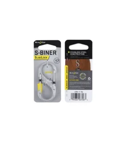 Nite Ize S-Biner #3 Slidelock Stainless