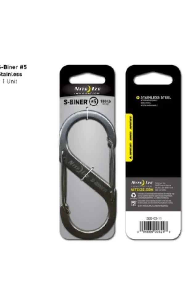 Nite Ize S-Biner #2 Slidelock Stainless